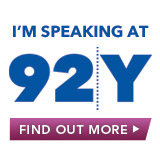 I'm speaking at 92Y