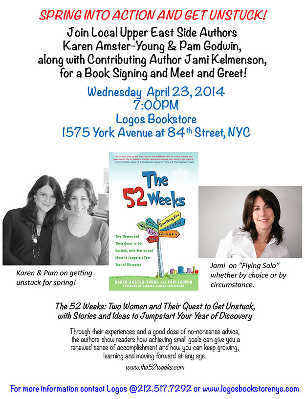 Logos Book Signing Event for The 52 Weeks